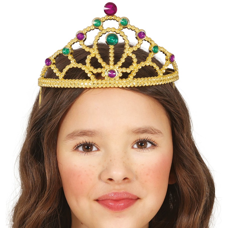 Princess tiara gold-colored