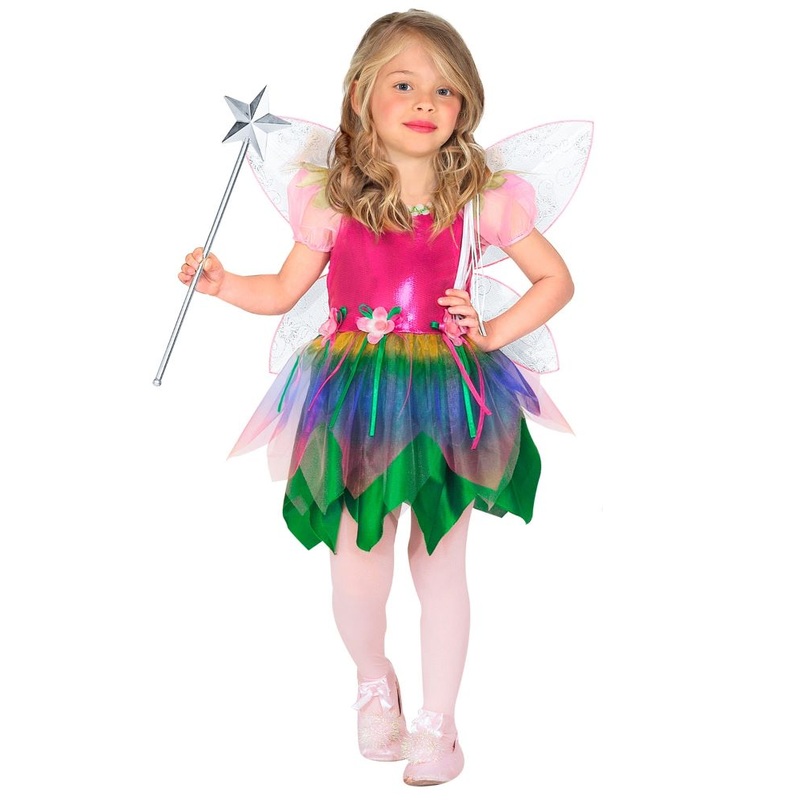 Rainbow magic fairy child costume 128