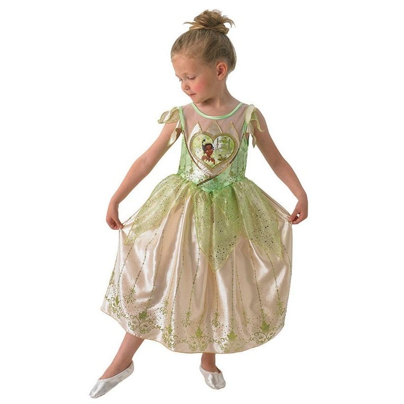 Tiana kiss the frog child costume S