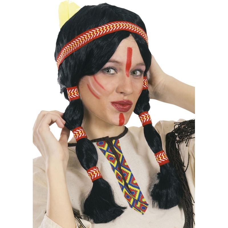 Amitola Indian wig with braids