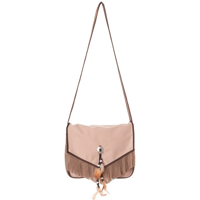 Brown Indian handbag