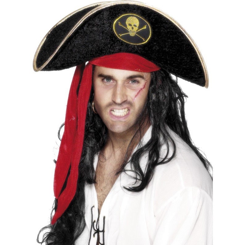 Buccaneers of the seas pirate hat