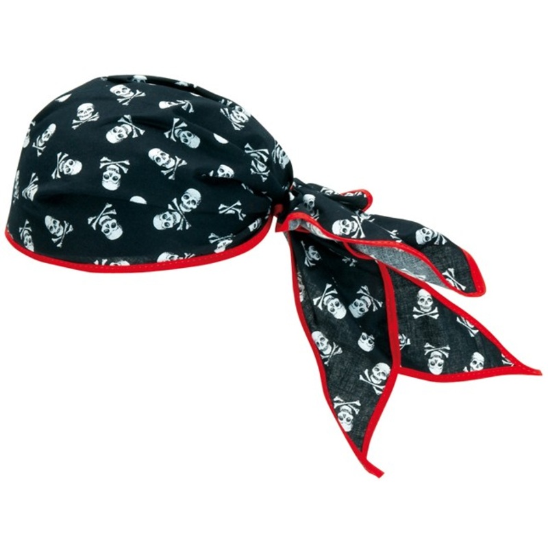 Children's pirate skull scarf