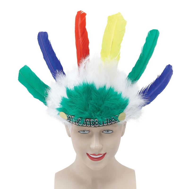 Colorful Indian headdress