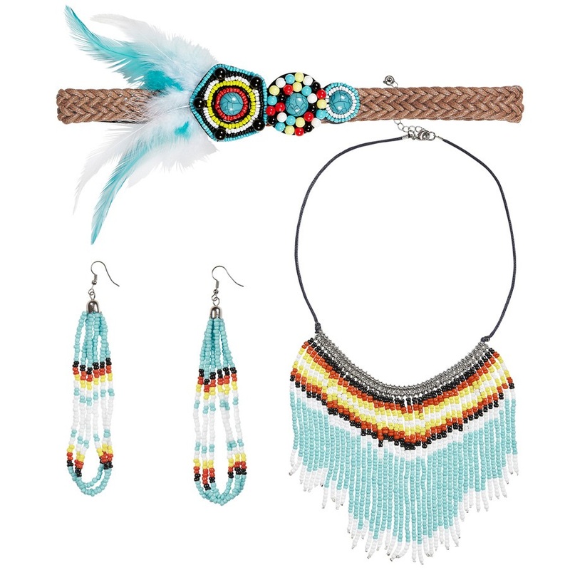 Indian Squaw jewelry set