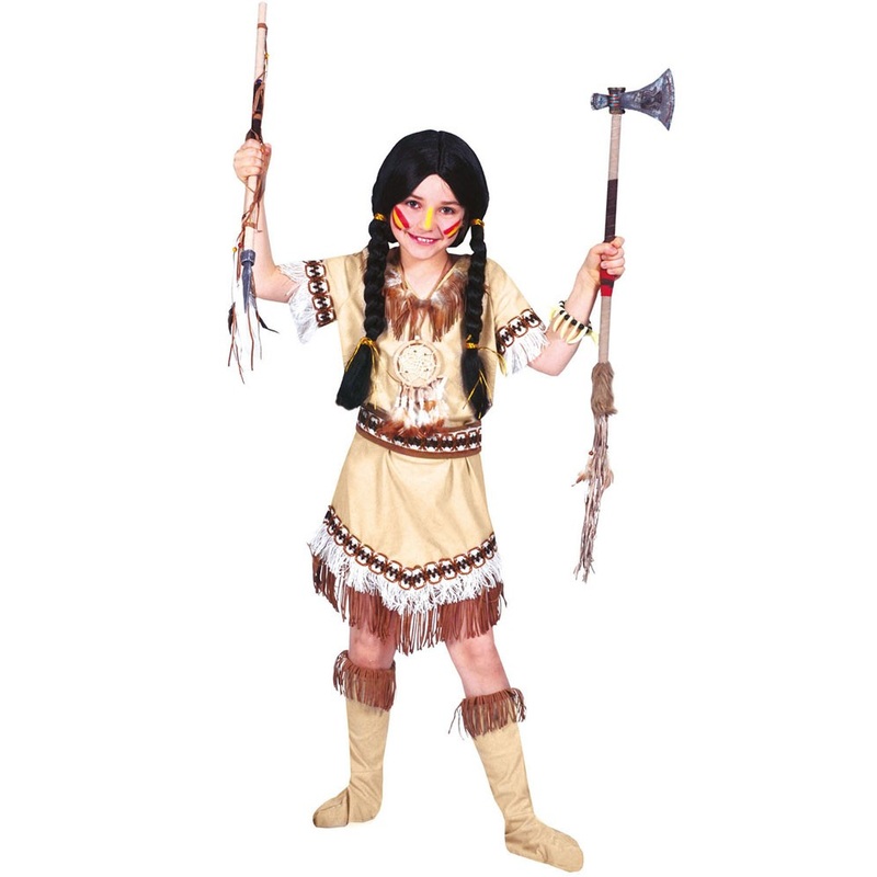 Indian Squaw Kitana child costume 104