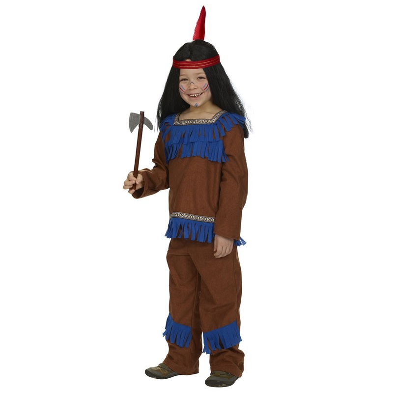 Little Indian crow's eye child costume 116