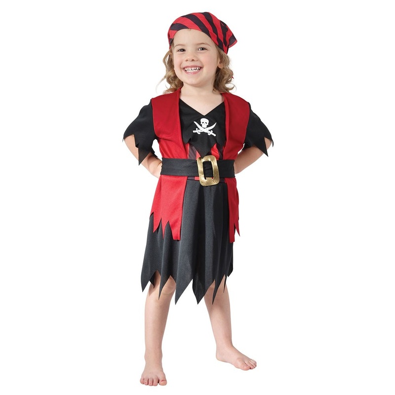 Mini pirate toddler costume
