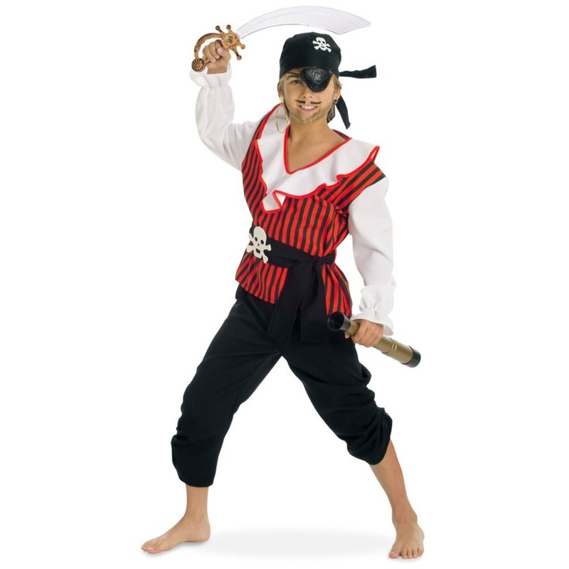 Naughty Finn pirate child costume 128