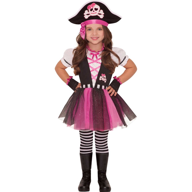 Naughty pirate Maggie costume for girls