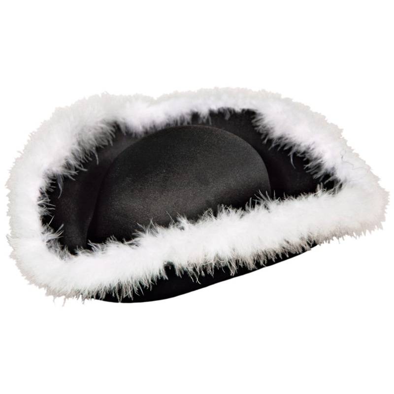 Pirate felt hat with plush