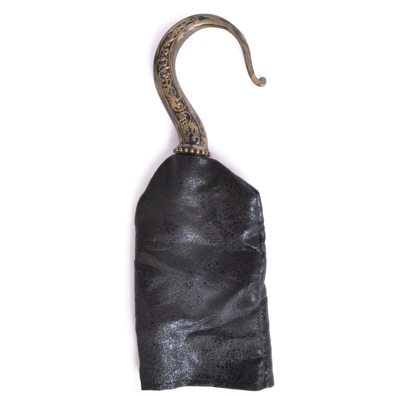 Pirate hook in leather look
