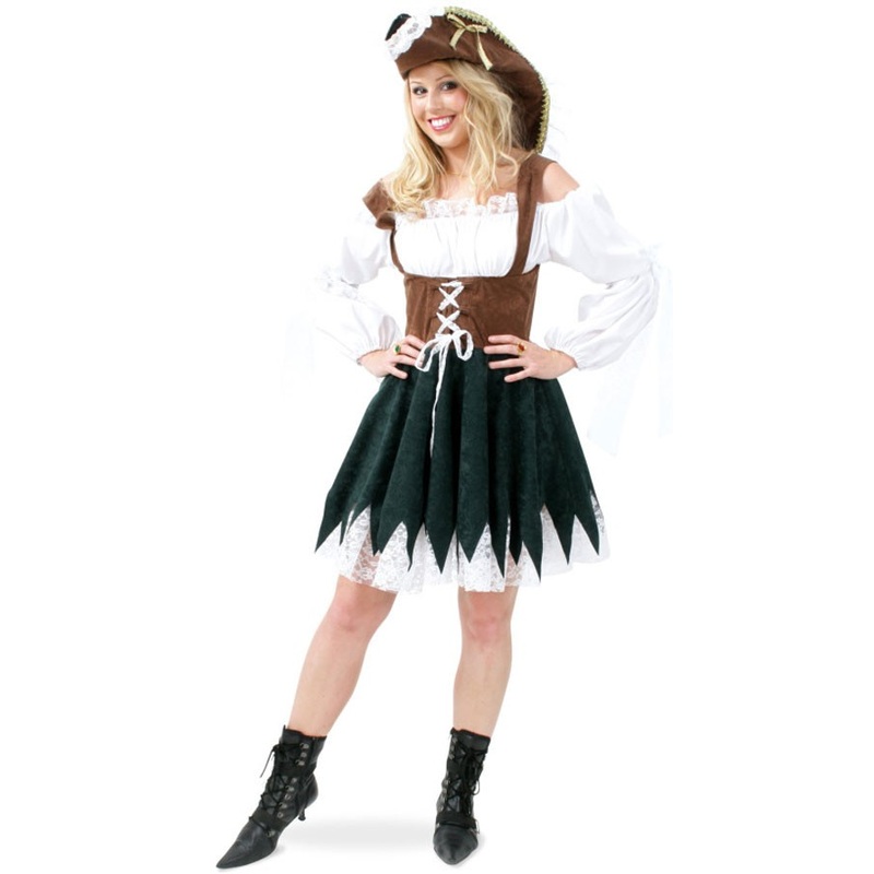Pirate huntress Elisabeth ladies costume 36