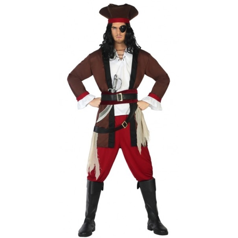 Pirate pirate mens costume