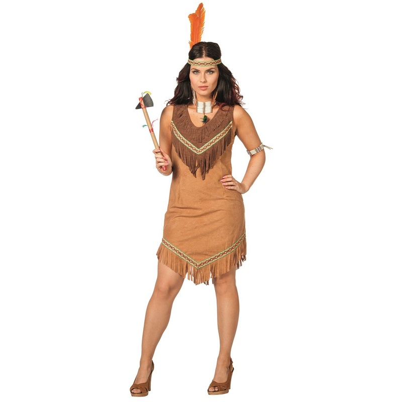 Seductive fringed Indian costume 34