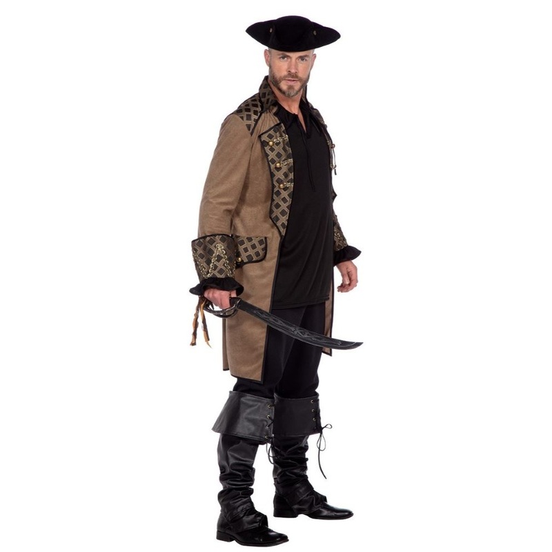 Taupe pirate jacket deluxe