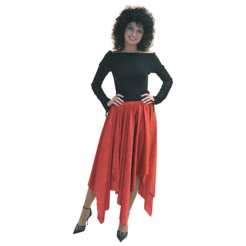 Zina Zipfelrock red for women 36-40