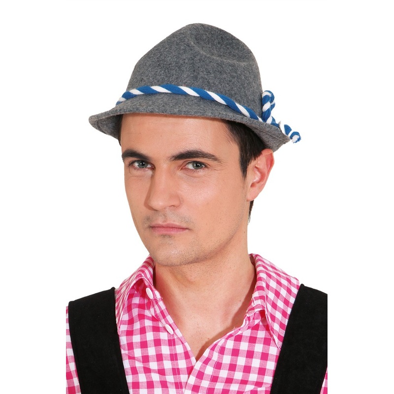 Bavarian traditional hat with cord