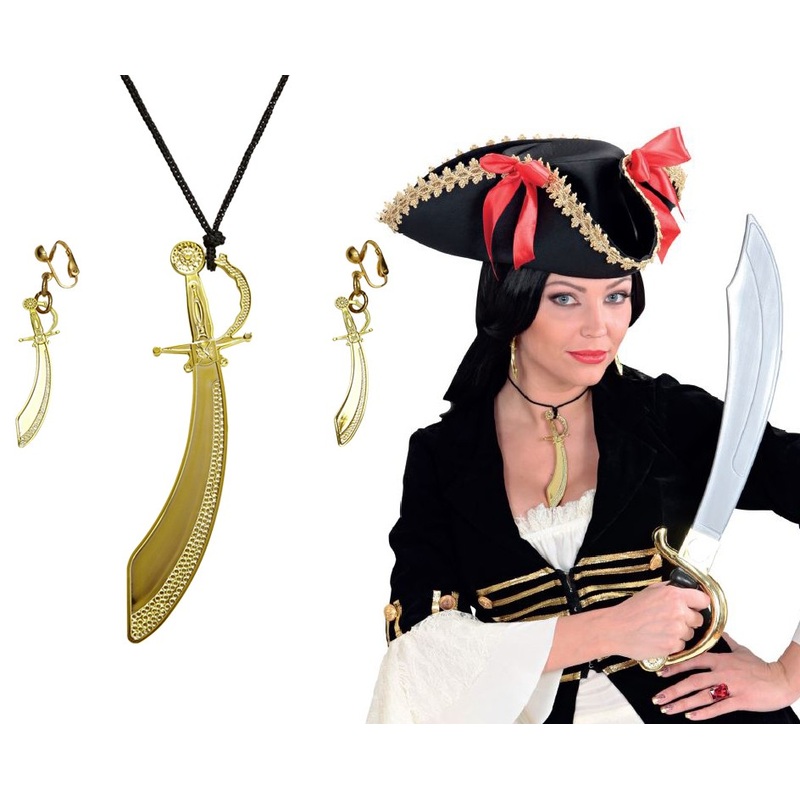 Beautiful pirate jewelry set
