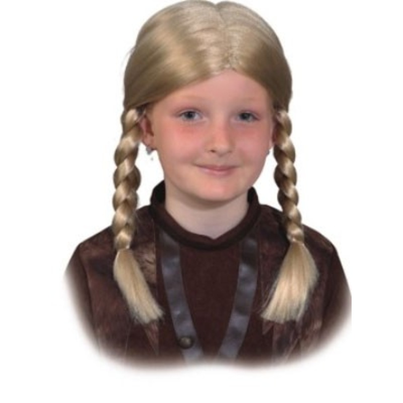 Braided Lotta children's wig