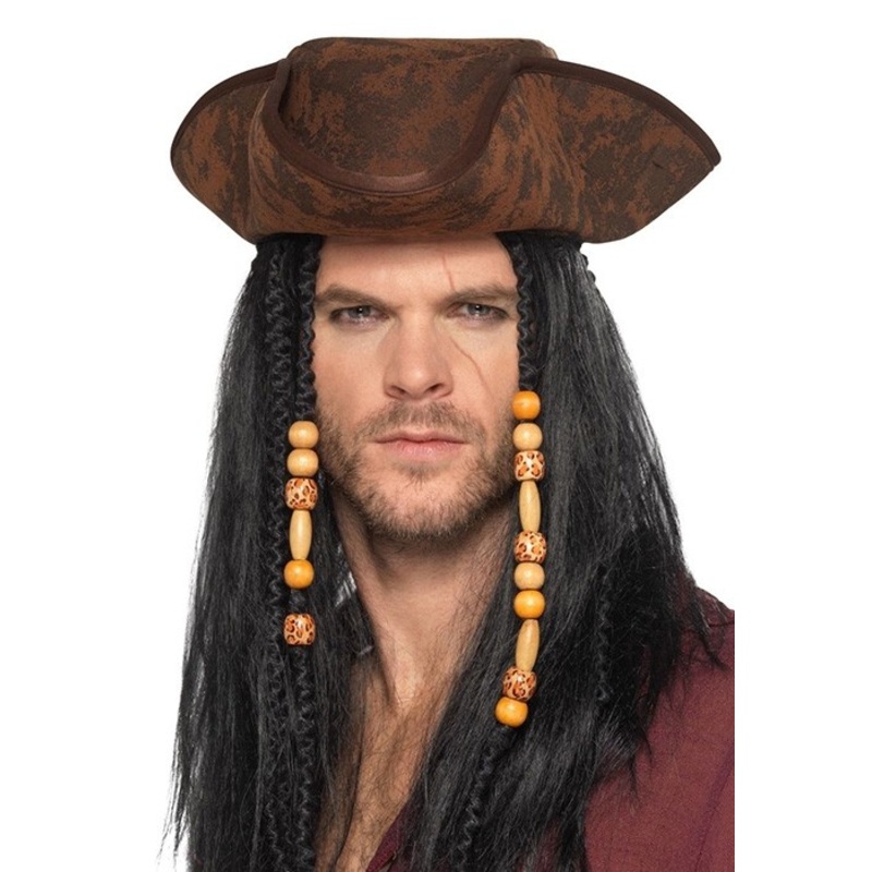 Captain shark pirate hat