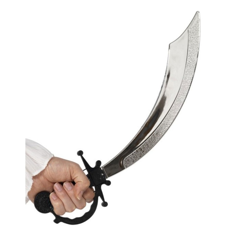 Curved pirate sword 50cm