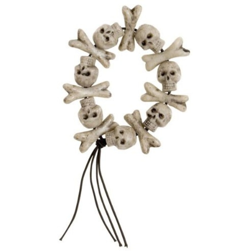 Halloween horror bracelet skulls