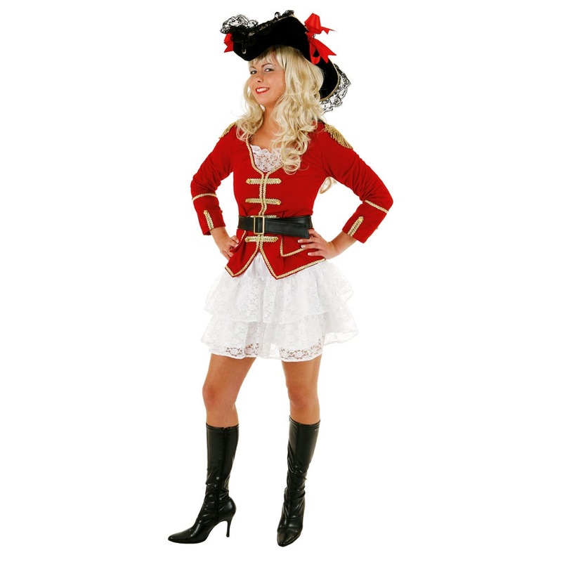 Melissa pirate lady costume red 38