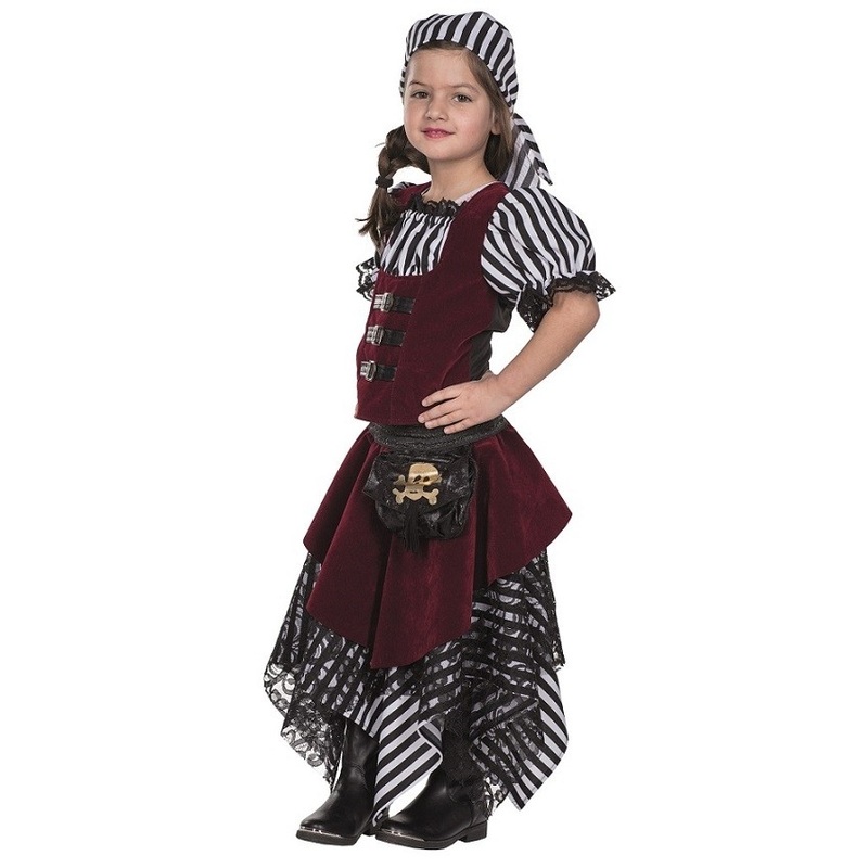 Pirate bride Magda costume for girls 116