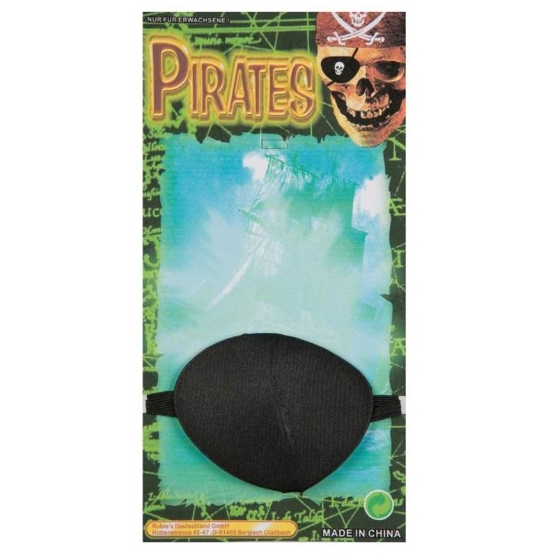 Pirate eye patch black
