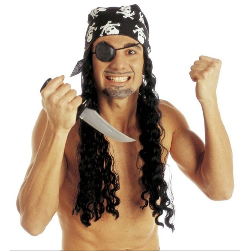 Pirate men costume set 3 pieces