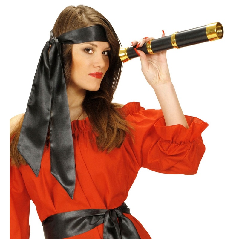 Refined telescope black and gold