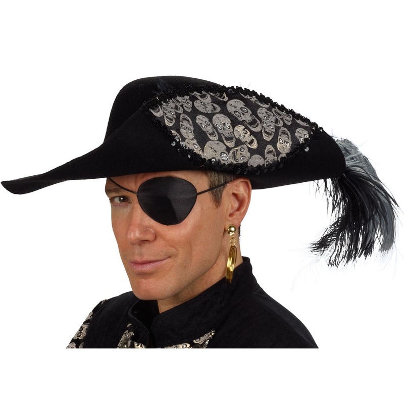 Scary skull men's hat