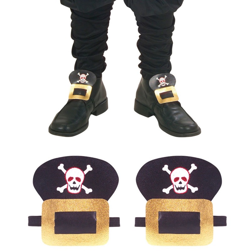 Skull pirate shoe buckle