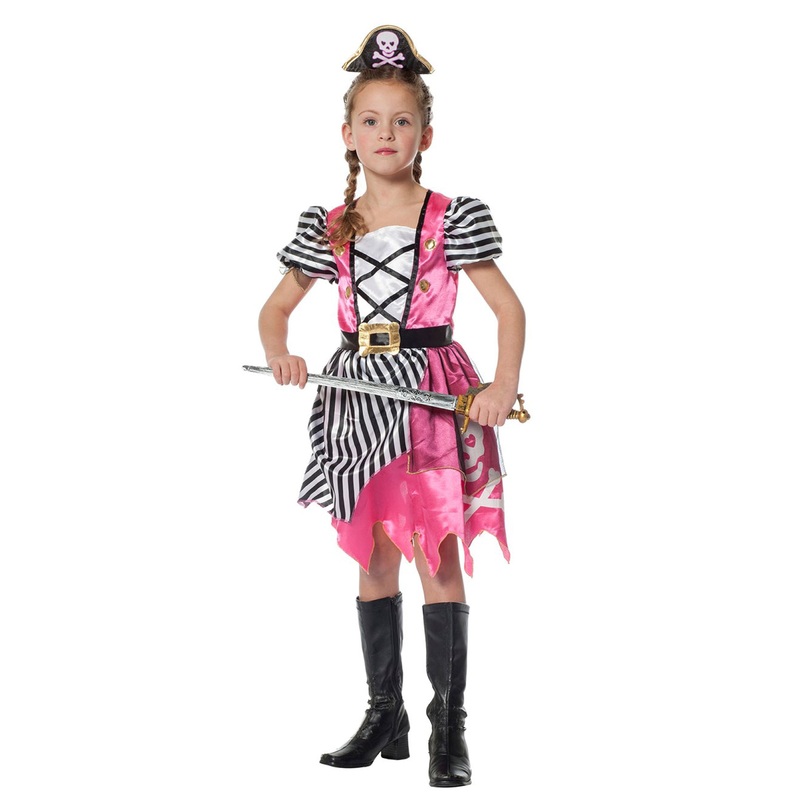 Treasure robber Mia pirate costume for girls 104