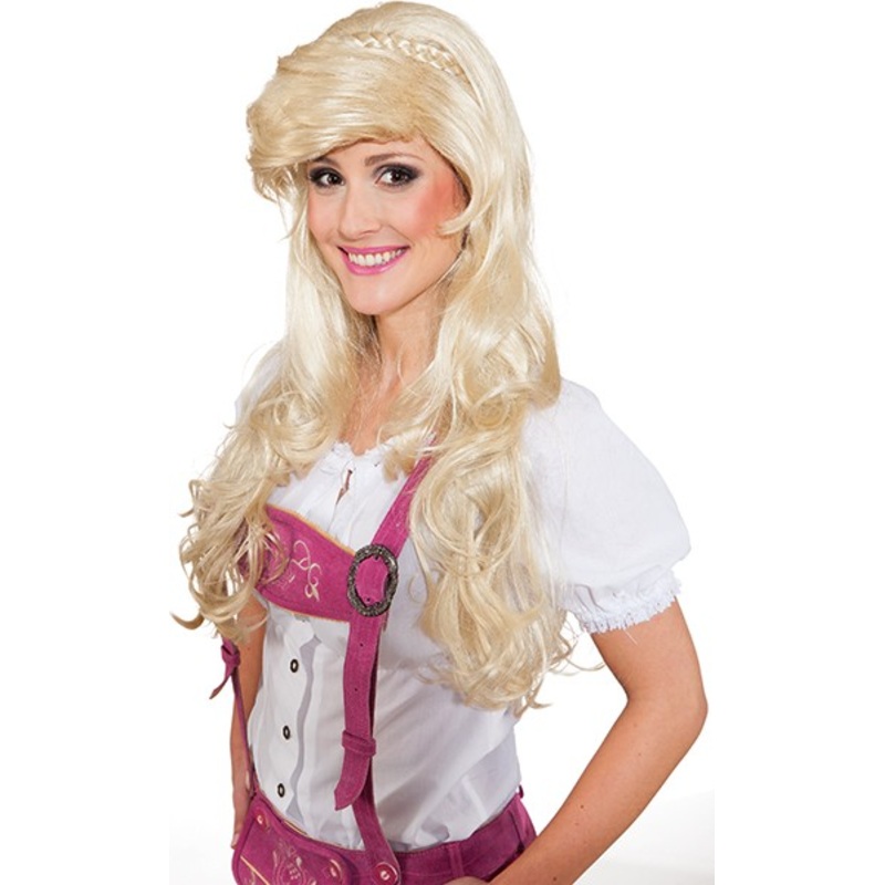 Blonde Wiesnlook long hair wig