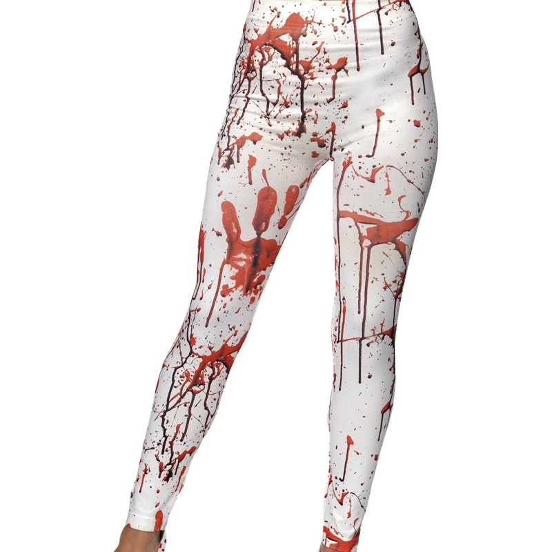 Blood spattered women's leggings