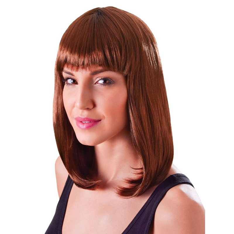 Brown ladies wig Stacy