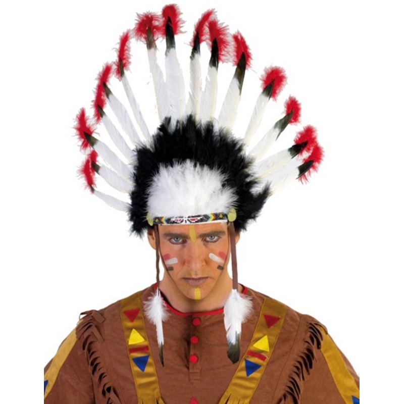 Chief's feather headdress