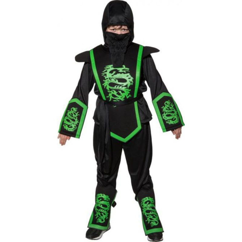 Dragon ninja fighter child costume