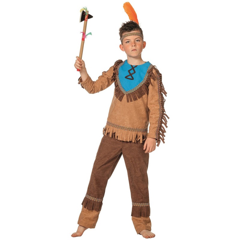 Indian wolf brother costume for boys 104
