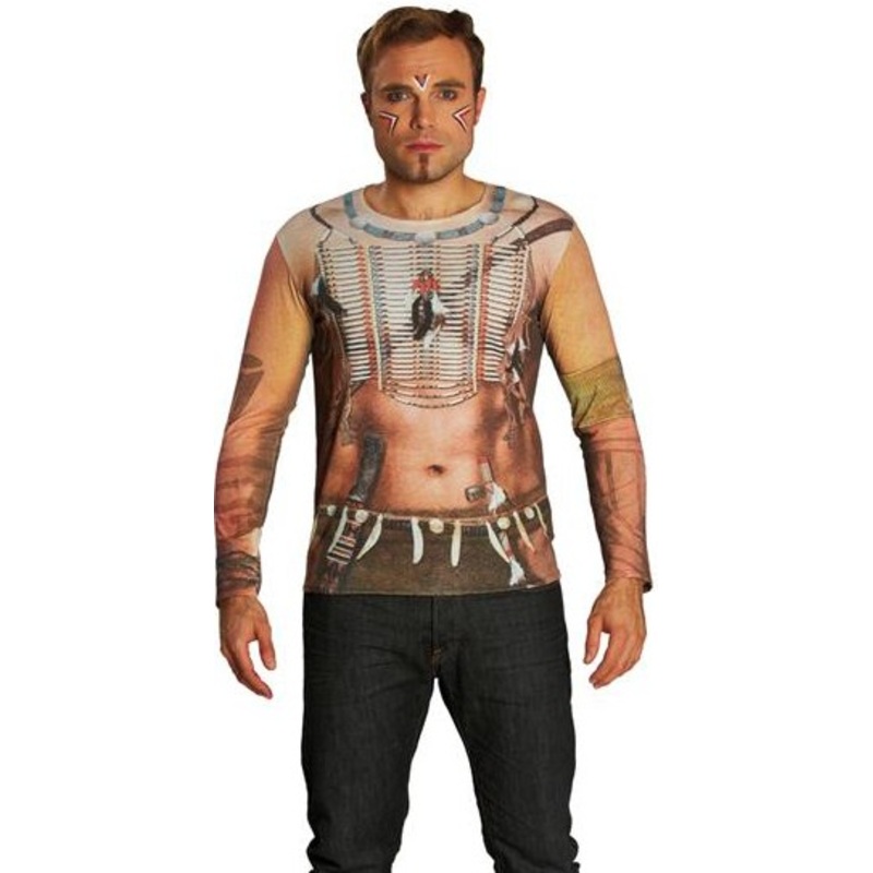 Native American upper body shirt S