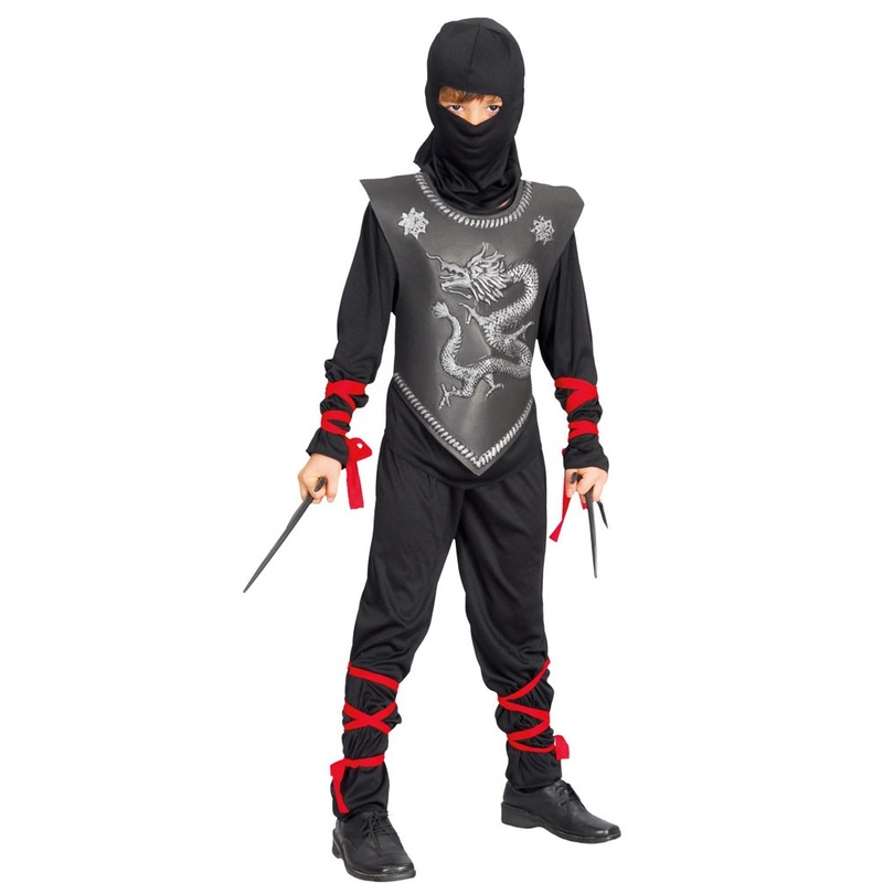 Ninja dragon fighter child costume