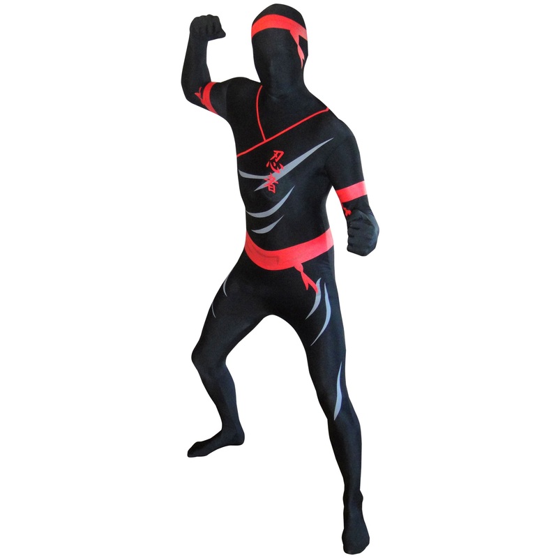 Ninja fighter morphsuit costume M