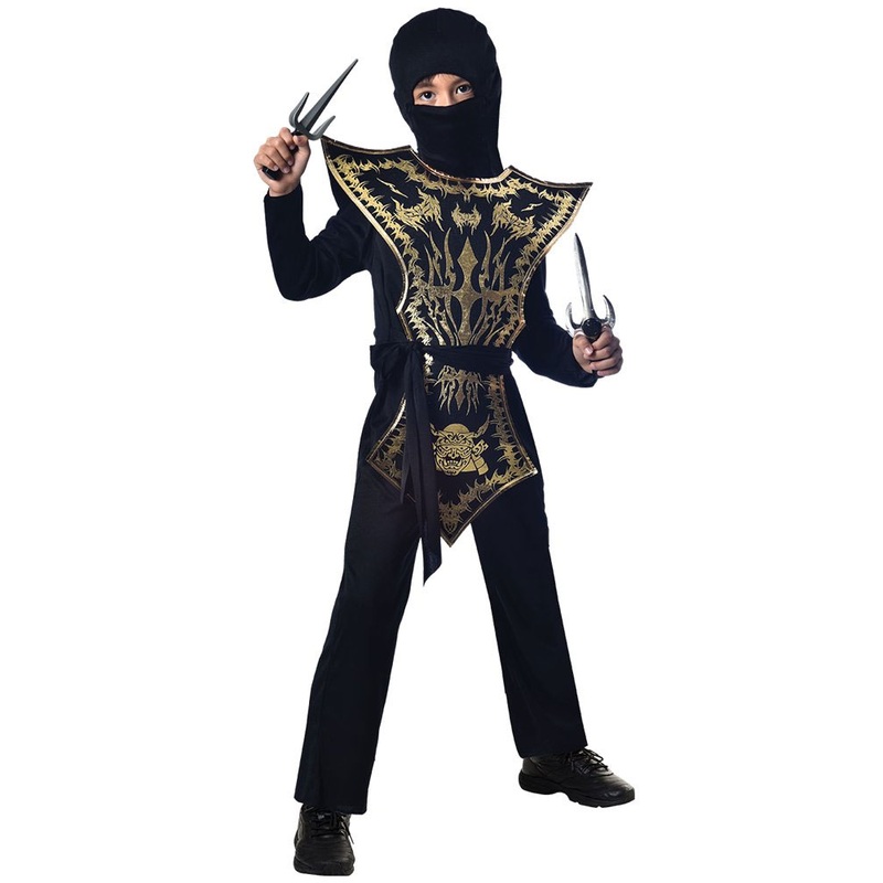 Ninja warrior costume for boys