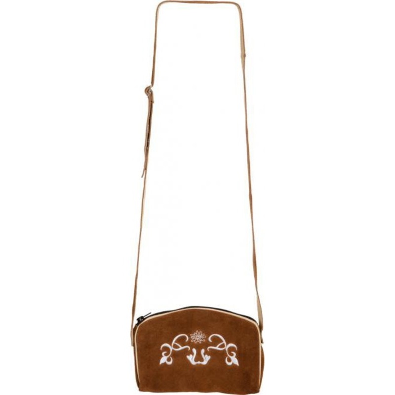 Oktoberfest leather bag brown