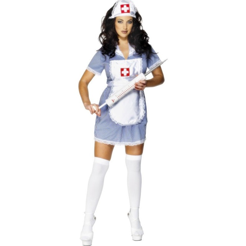 Sexy nurse Lena ladies costume S