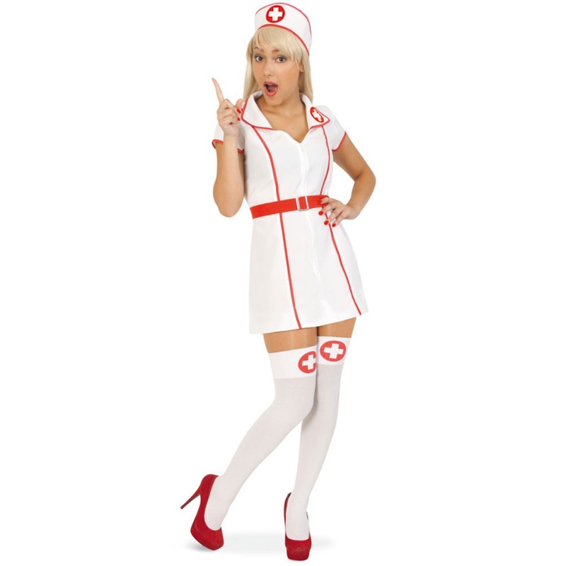 Skimpy Caro nurse costume 34