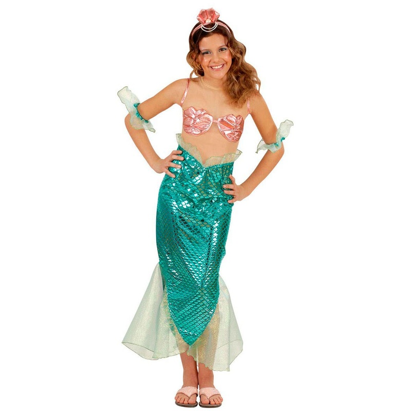 Ariellana mermaid costume for girls 128