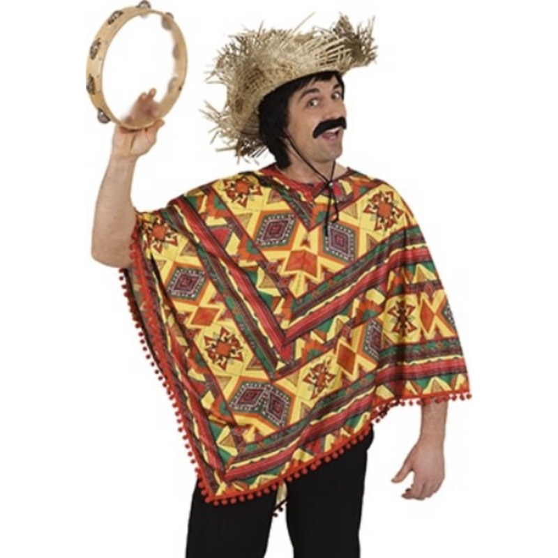 Arriba Mexican poncho